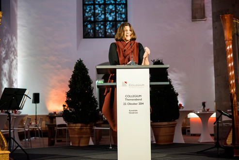 COLLEGIUM Themenabend mit Gesine Schwan2014 in der Kunsthalle Osnabrück